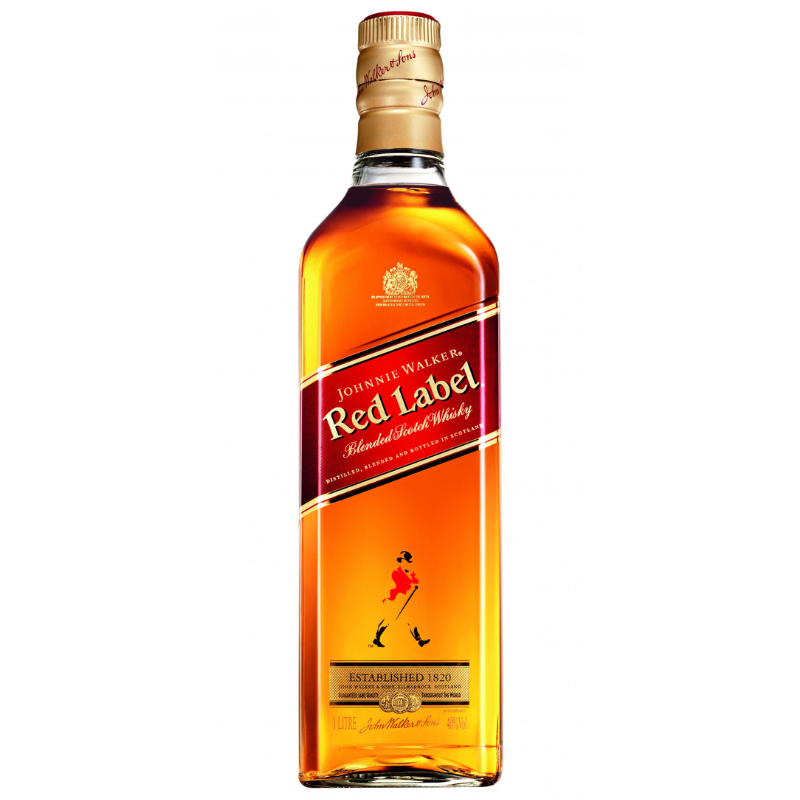 Johnnie Walker Red Label Whisky 1L 40%
